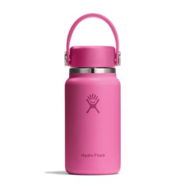 Imagem de Hydro Flask Micro garrafa – Mini frasco isolado à prova de vazamento para bolsa ou bolso em rosa recife de 200 ml