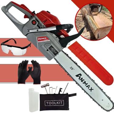 Imagem de Motosserra ANMAX CS5800B À Gasolina 2T 58cc 3,1HP Sabre 20"