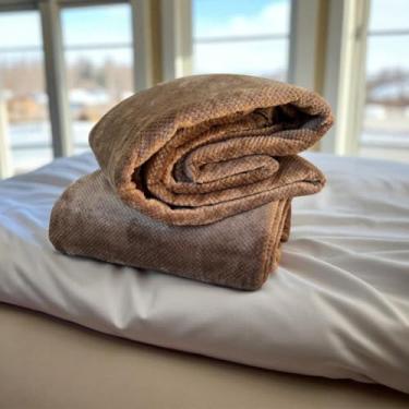 Imagem de Manta Cobertor Queen Karsten Microfibra Premium Ultra Macia - Cor Marrom