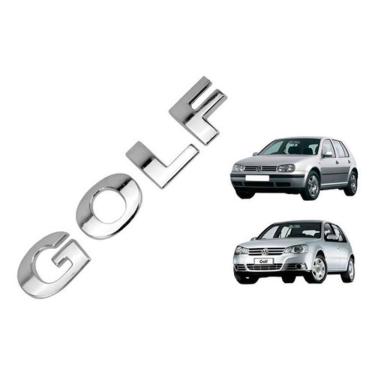 Imagem de Emblema Letreiro Cromado Volkswagen Golf G3 G4 Sapão 99 A 08