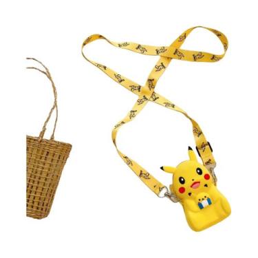 Imagem de Bolsa De Silicone Infantil Pokémon Pikachu, Bolsa Adorável Da Moda, Pe