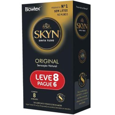Imagem de Preservativo Blowtex Skyn Original 8 Unidades