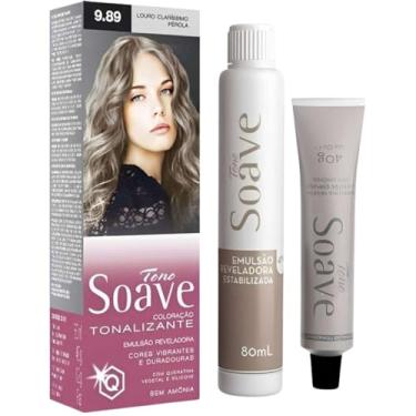 Imagem de Coloração Capilar Tonalizante Sem Amônia Tono Soave Capelli (9.89 Louro Clarissimo)