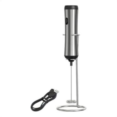 Imagem de Mixer Portátil Onida ON-2160 com Suporte Recarregável USB Bivolt – Haste em Aço Inox, Lâmina Afiada, Compacto, Ideal para Bebidas, Shakes, Ovos, Molhos e Smoothies