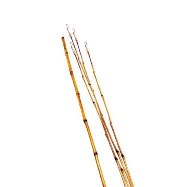 Imagem de Kit 3 Varinhas Bambu Pesca Peixinhos Pescaria Festa Junina - Real Seda