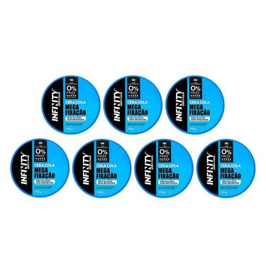 Imagem de Pomada Capilar Infinity Cola 160G - Kit Com 7Un