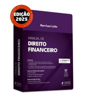 Imagem de Manual De Direito Financeiro - (02ED/2025) Sortido - JUSPODIVM PROFISS