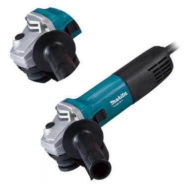 Imagem de Esmerilhadeira 4.1/2 M9510B (110v) 850w Makita, Azul, 110V