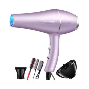 Imagem de Secador De Cabelo Profissional 1200W 220V Potente Escova Secadora Para