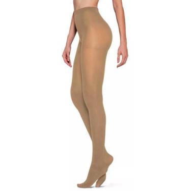 Imagem de Meia-Calça Loba Lupo 05858-001 fio 80, P, Pó de arroz