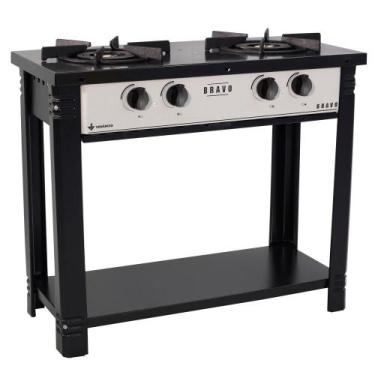 Imagem de Fogão Industrial Venâncio com 2 Bocas Duplas sem Forno