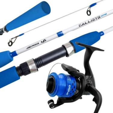 Imagem de Kit Vara Callisto 20 Lb 2 Partes + Molinete Jp250 5.1:1 - Jaú Pesca, A