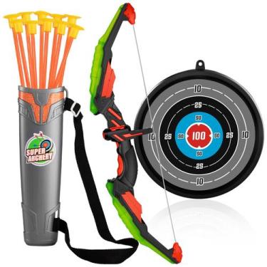 Imagem de Conjunto de arco e flecha TEMI LED Light Up, brinquedo de tiro com arc