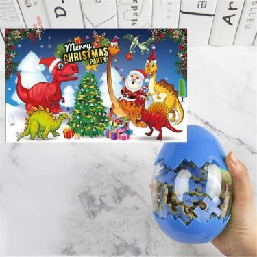 Imagem de Quebra-cabeça de dinossauro, quebra-cabeças de madeira 60 peças quebra