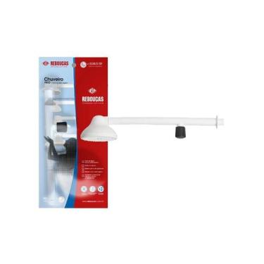 Imagem de Chuveiro frio c/bra c/reg.bca 4" - REBOUCAS