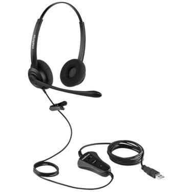 Imagem de Headset Biauricular Chs 60b Usb