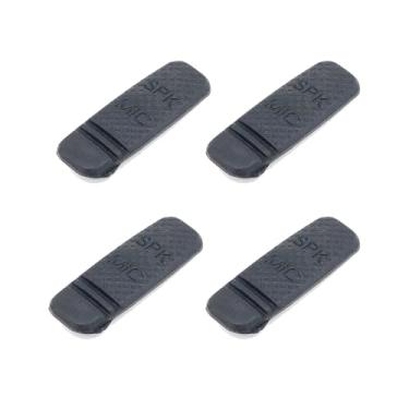 Imagem de YiNiTone 4 peças BF-888S capa para fone de ouvido, acessório de substituição de borracha preta para Baofeng BF-888S capa de borracha para fone de ouvido walkie talkie acessórios DIY peças de reparo