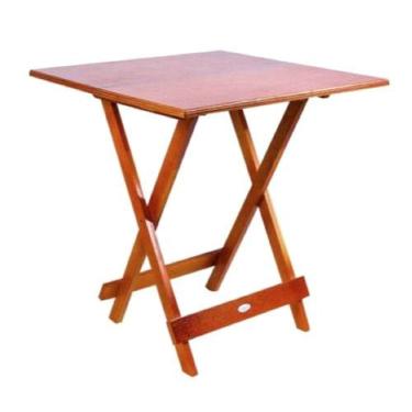 Imagem de Mesa Dobravel Madeira 70X70 - Madesil