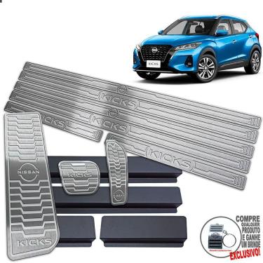 Imagem de Pedaleira Automático Soleira Descanso Prata Kicks 2022 /