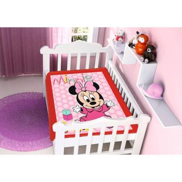 Imagem de Cobertor bebê antialérgico jolitex disney minnie patinhos