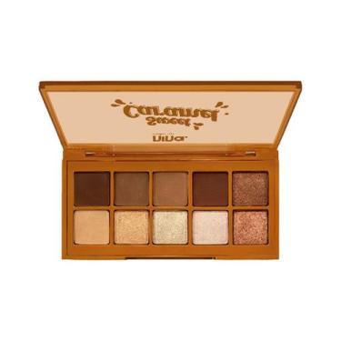 Imagem de Paleta de Sombra Nina Makeup Sweet Caramel Explosao Caramelo