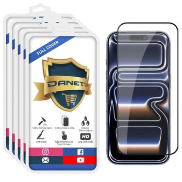 Imagem de Kit 5x Película De Vidro Temperado 3d Para iPhone 17 Pro - Danet