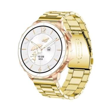 Imagem de Smartwatch Feminino De 18mm Com Tela HD AMOLED, 4GB, GPS, Trajetória, 