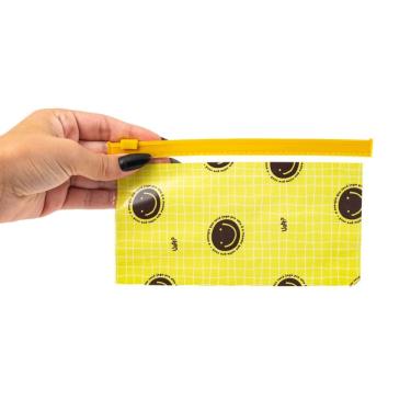 Imagem de Necessaire Ziplock Para Caderno de Discos P - Smiles
