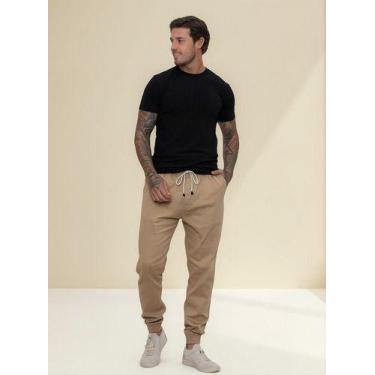 Imagem de Calça Jogger Masculina Sarja Masculina Punho Elástico - AZ04 JEANS, 86