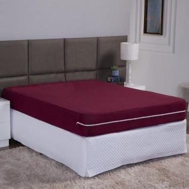 Imagem de Capa de Colchão King 40cm com Zíper Protetor de Malha Lisa 1 Peça - Mo