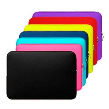 Imagem de Capa Case Pasta Maleta Compativel Notebook Macbook Neoprene 15.6/14/13