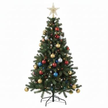 Imagem de Arvore De Natal Premium Cheia Pinheiro 180cm 320 Galhos