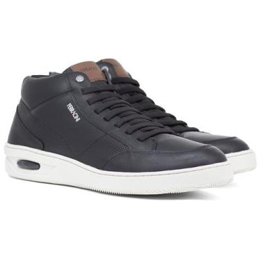 Imagem de Sapatênis Masculino Ferracini 24h Casual New Blady Couro Nobuck Cano A