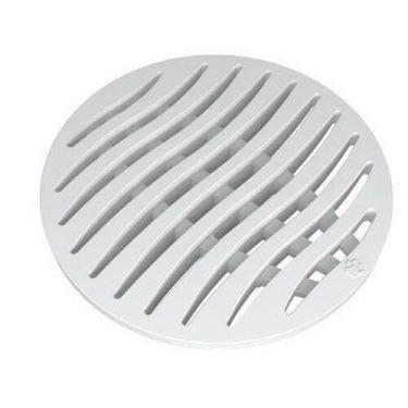 Imagem de Grelha redonda branca 100mm tigre
