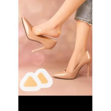 Imagem de Protetor Adesivo AntiBolha Para Pés Sapatos Salto Alto Calcanhar Imper