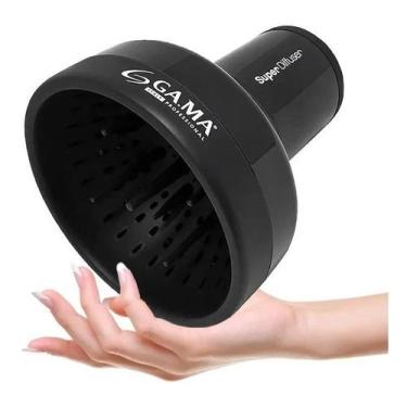 Imagem de Difusor De Cachos GA.MA Italy Universal para Todos Secadores, Preto