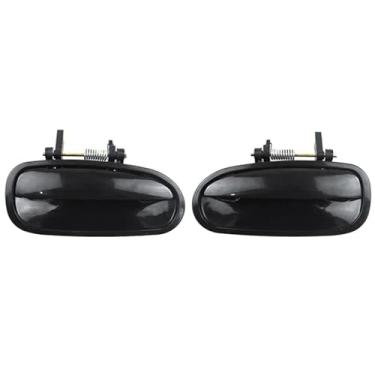 Imagem de Para Honda Civic EK3 1996 1997 1998 1999 2000, 2 peças de maçaneta externa para porta de carro, maçaneta dianteira e traseira (2 peças de porta traseira)
