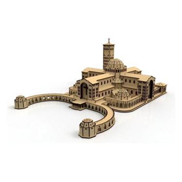 Imagem de Mini Santuário Nossa Senhora Aparecida Em Mdf Quebra Cabeça - KM Arty