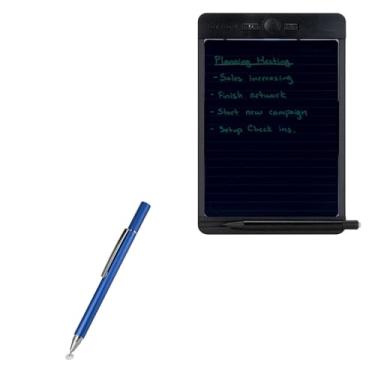 Imagem de BoxWave Caneta Stylus compatível com caderno reutilizável Boogie Board Blackboard Smart Scan - Caneta Stylus capacitiva FineTouch, caneta Stylus super precisa - azul lunar