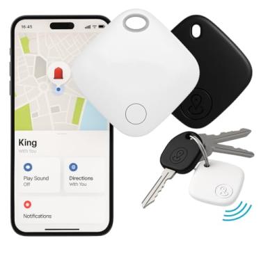Imagem de Mini Rastreador Localizador Satélite Gps Mala Pet Smart Tag Premium Carro Moto Alcance Global Bluetooth Acelerômetro Compatível com Find My Buscar