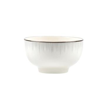 Imagem de Tigelas e pratos coloridos verticais de cerâmica japoneses requintados utensílios de mesa domésticos - tigela de arroz de 11,4 cm