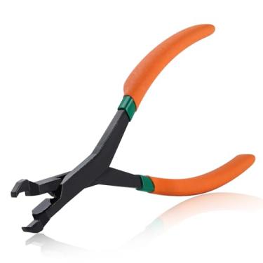 Imagem de Alicates de anel de pressão de junta em U, ferramenta de remoção de pino de pressão e clipe de acabamento, ferramenta de remoção de junta em U para uso automotivo