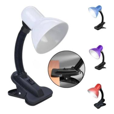 Imagem de 2X Luminária De Mesa Pixar Articulada Bivolt Com Garra Presi