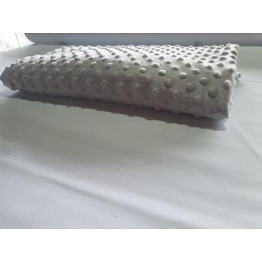 Imagem de Mantinha Quente para Bebê Cinza Bolha alto relevo Pipoquinha 1m x 75 s