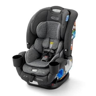 Imagem de Graco Cadeira Infantil para Carro 4Ever® DLX Grad 5 em 1 com Sistema LATCH, Harrison, Cinza Chumbo
