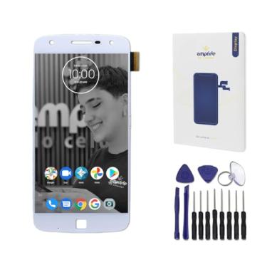 Imagem de Tela Frontal Display Touch Compatível Moto Z Play Empório Standard Branco