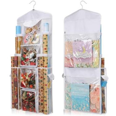 Imagem de Organizador de embrulho de presente EXLIFBAG Warring Paper Storage