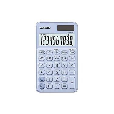 Imagem de Calculadora De Bolso SL-310UC 10 Dígitos Azul claro Casio