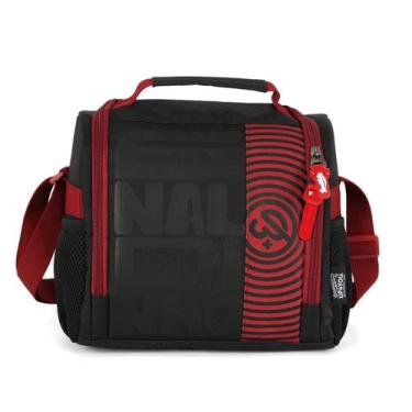 Imagem de Lancheira Escolar Térmica Youtuber Enaldinho Juvenil - Luxcel, Vermelh