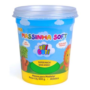 Imagem de Massa De Modelar Soft Utiguti 500g Verde Claro Fila Canson